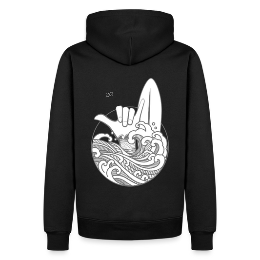 2002 Men’s Premium Hoodie - Schwarz