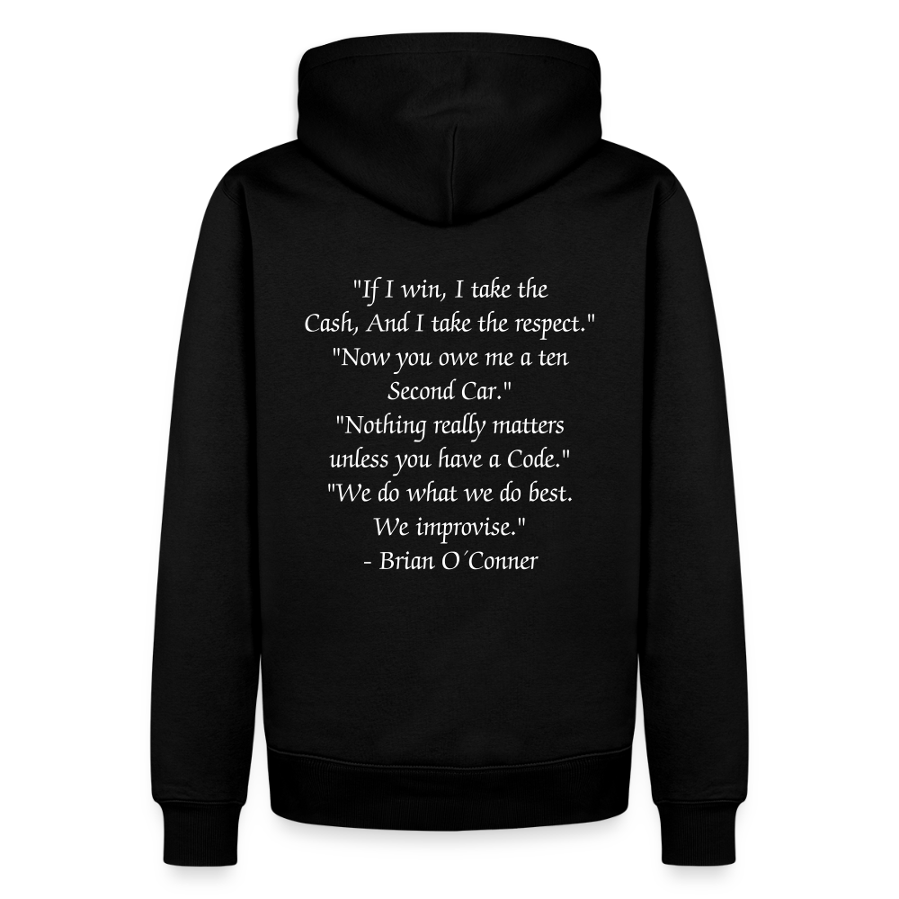 2002 Brian O´Conner Hoodie - Schwarz