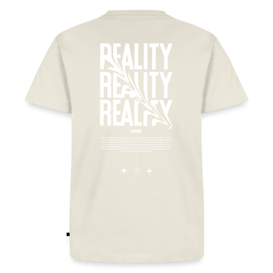 2002 Reality Premium T-Shirt - Naturweiß