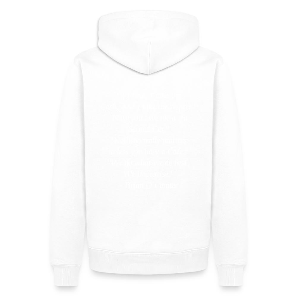 2002 Brian O´Conner Hoodie - Weiß