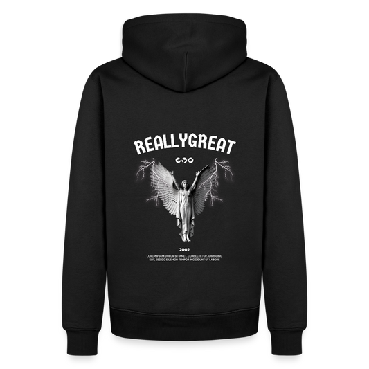 2002 Really Great Premium Hoodie - Schwarz