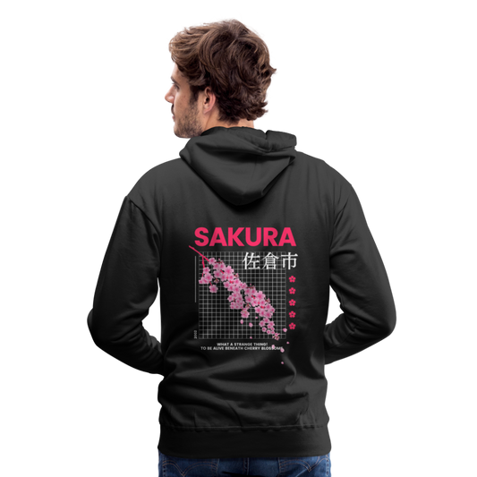 2002 Sakura Premium Hoodie - Schwarz