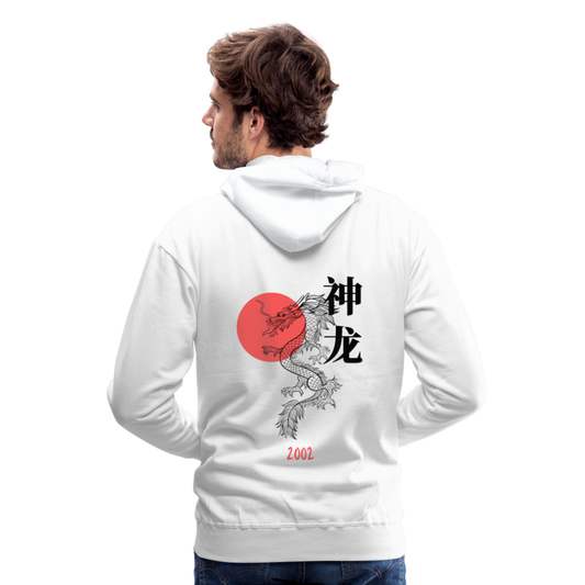 2002 Japanese Dragon Premium Hoodie - weiß