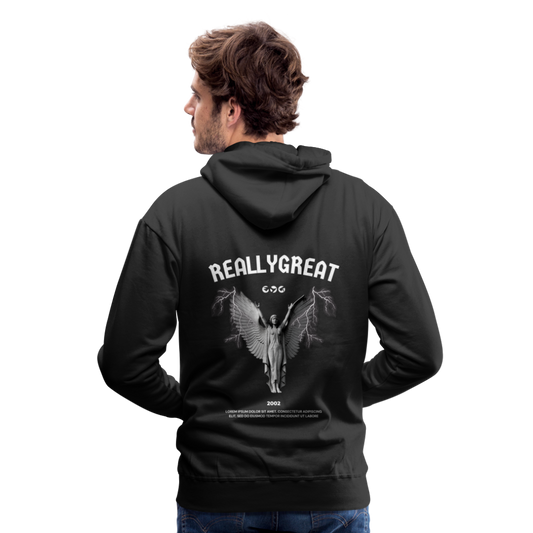 2002 Really Great Premium Hoodie - Schwarz