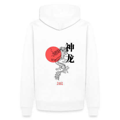 2002 Japanese Dragon Premium Hoodie - Weiß