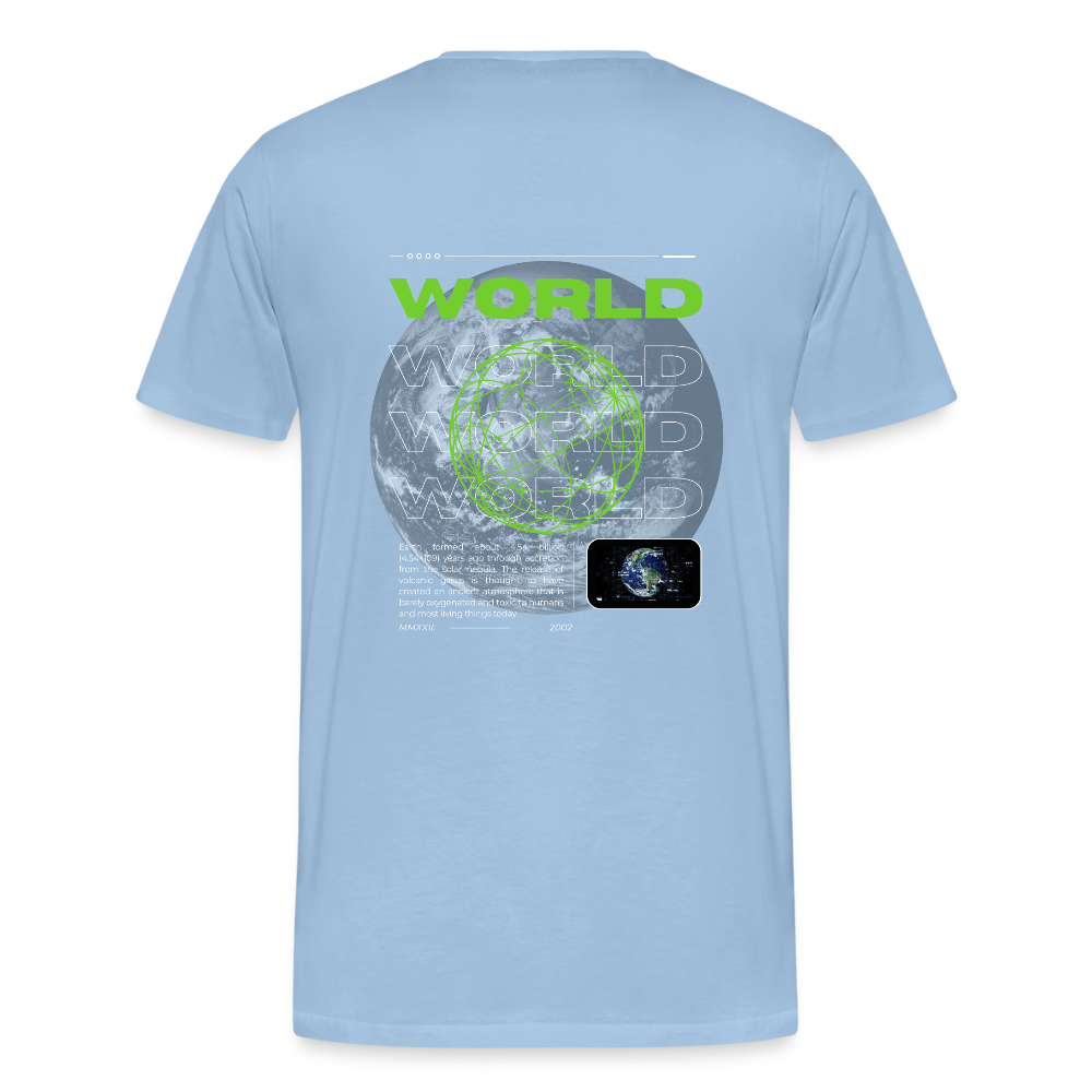 2002 World Premium T-Shirt - Sky