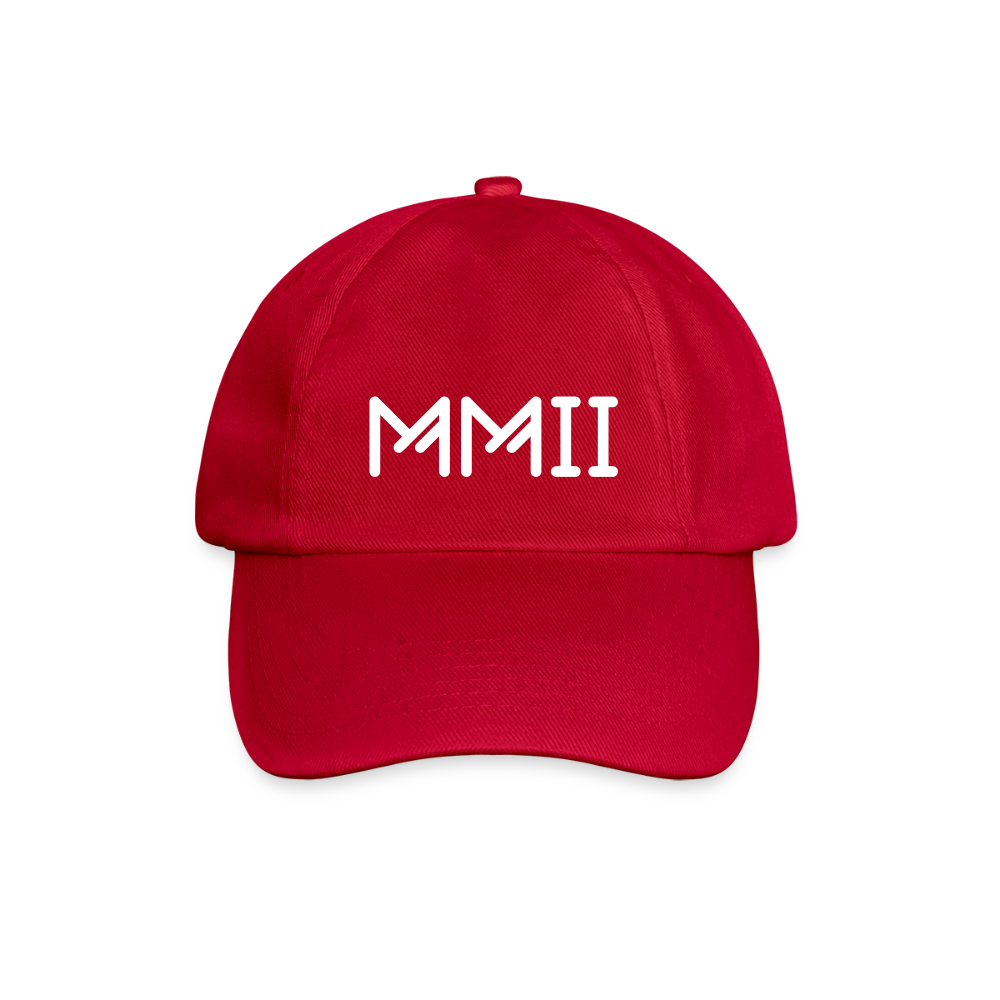 Baseballkappe MMII - klassisch Rot