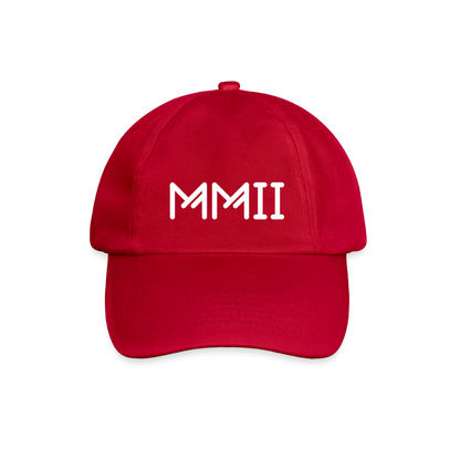 Baseballkappe MMII - klassisch Rot