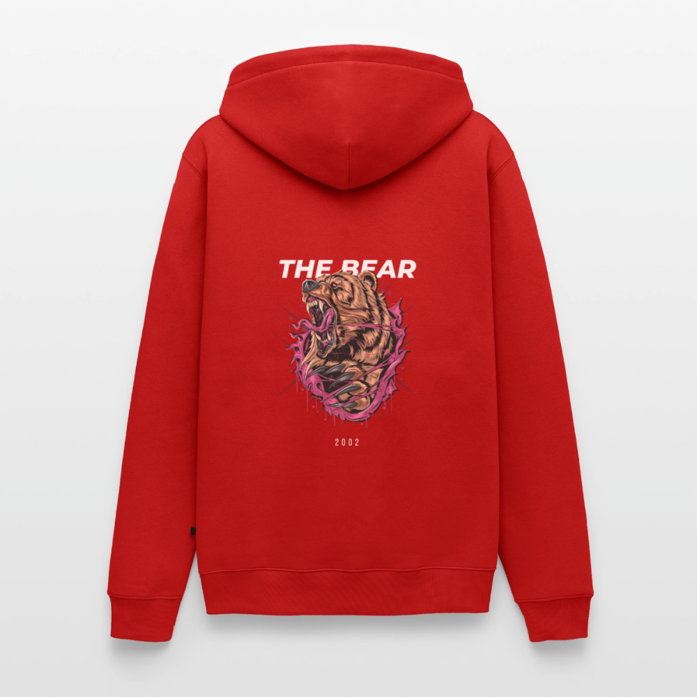 2002 Bear Premium Hoodie - Rot