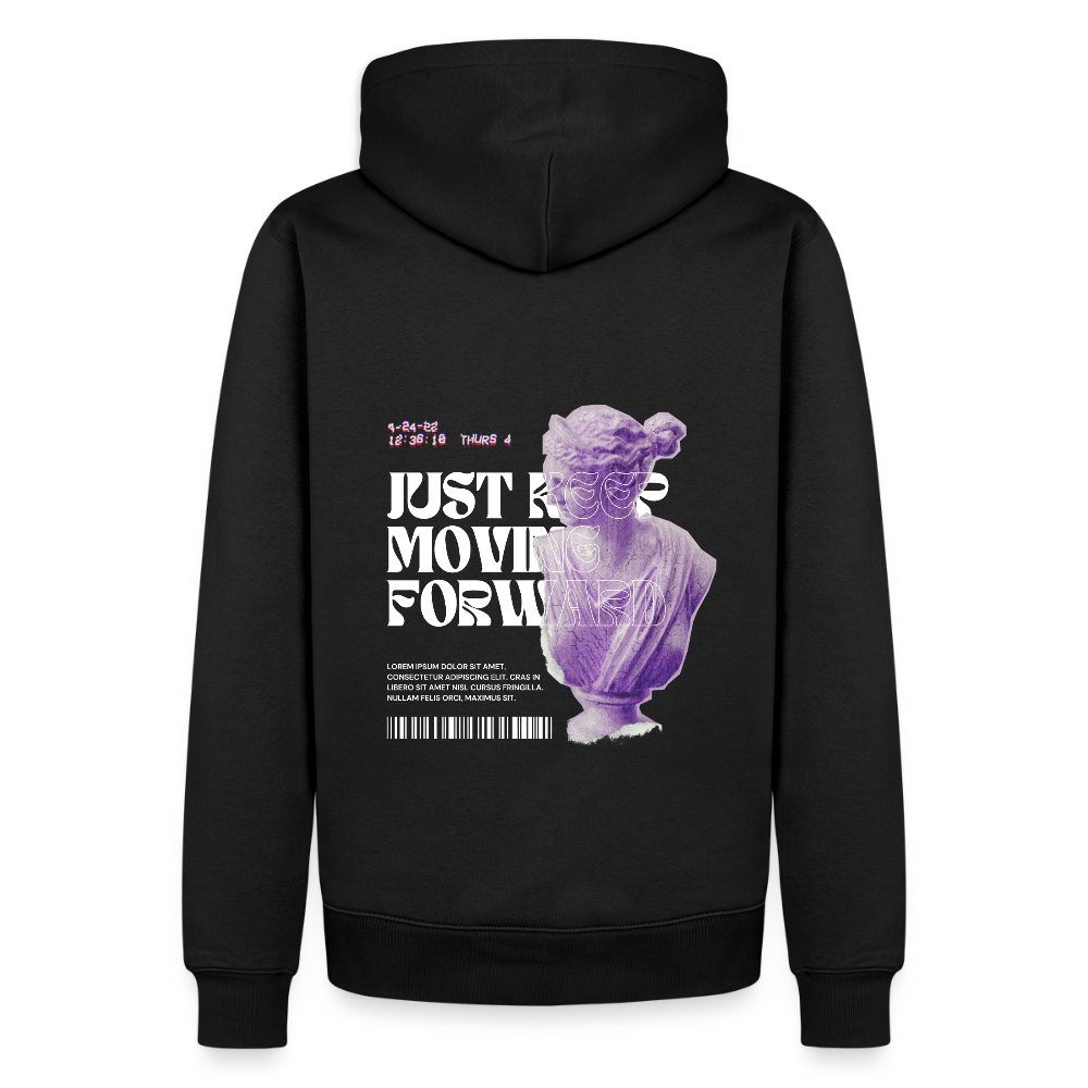 2002 Womens Sculpture Hoodie - Schwarz