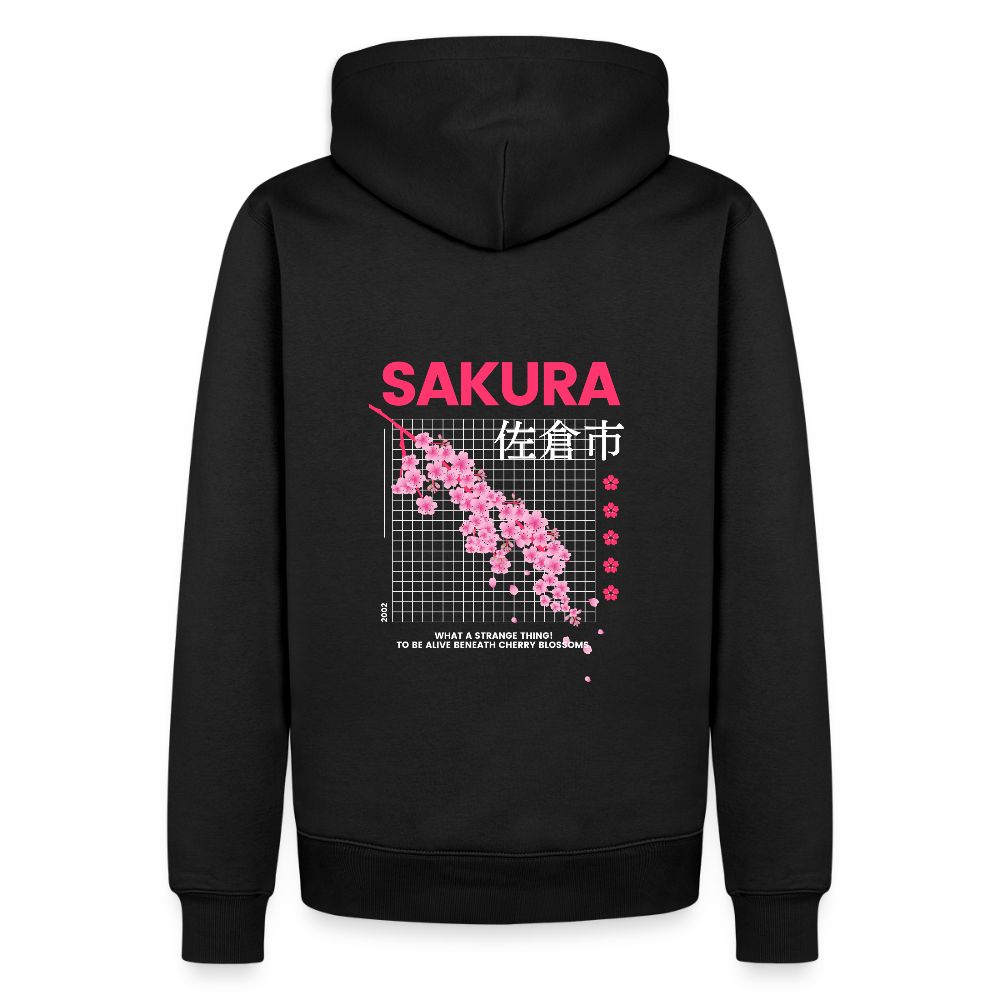 2002 Sakura Premium Hoodie - Schwarz