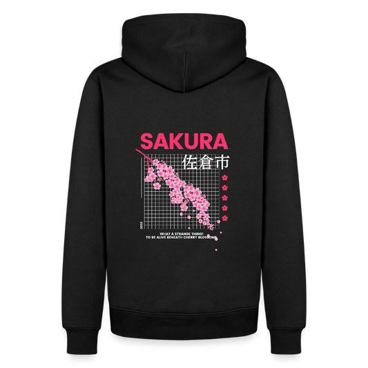 2002 Sakura Premium Hoodie - Schwarz