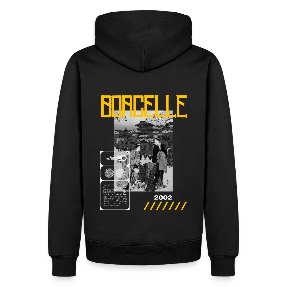 2002 Borcelle Premium Hoodie - Schwarz