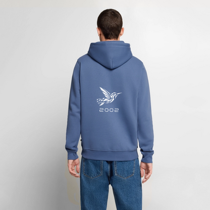 2002 Premium Hoodie - Taubenblau