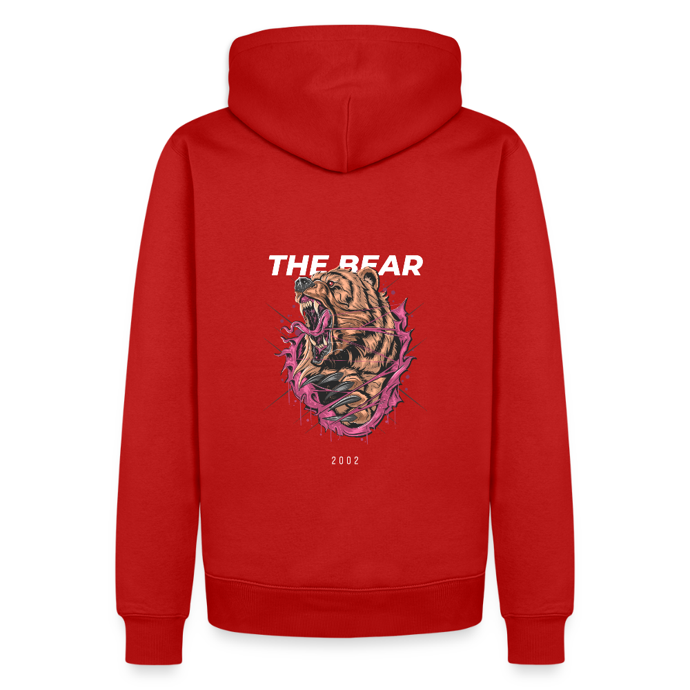 2002 Bear Premium Hoodie - Rot