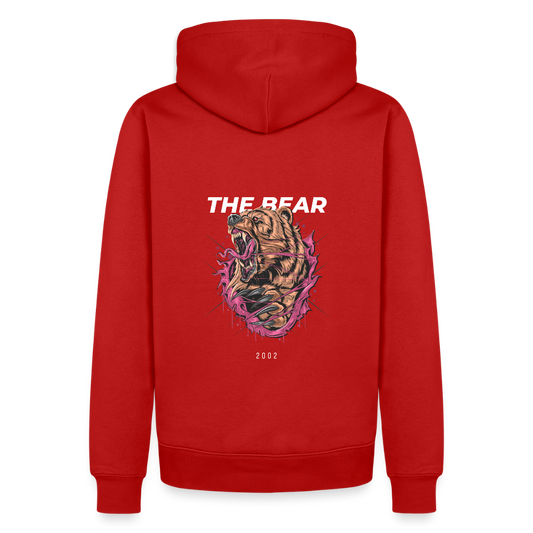 2002 Bear Premium Hoodie - Rot