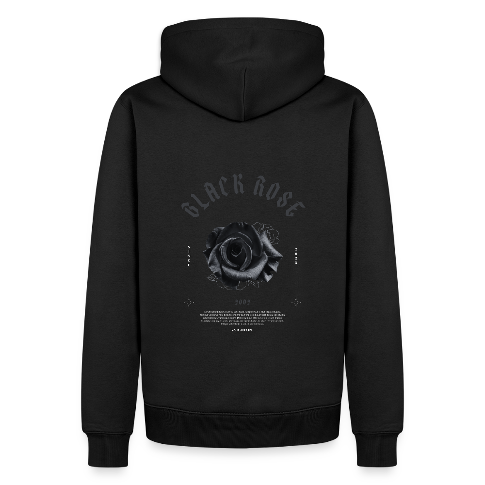 2002 Black Rose Hoodie - Schwarz