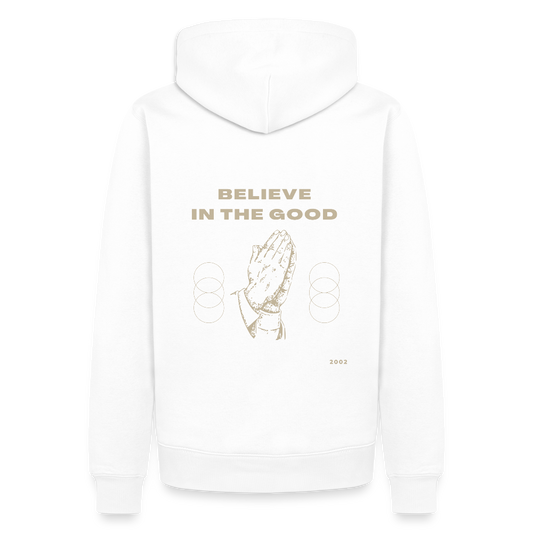 2002 Believe in the Good Premium Hoodie - Weiß