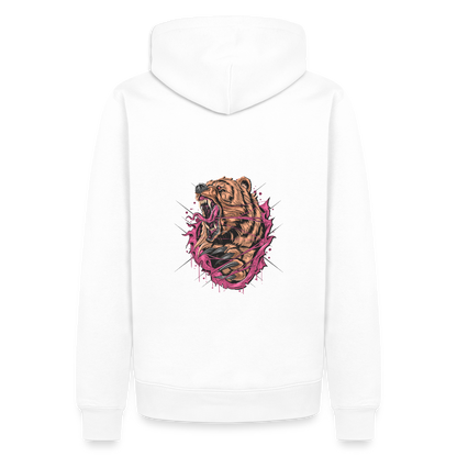 2002 Bear Premium Hoodie - Weiß