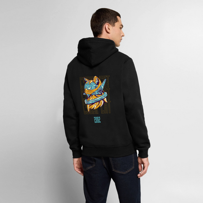 2002 Cyber Cat Premium Hoodie - Schwarz