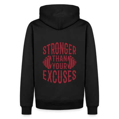 Männer Premium Hoodie - Schwarz