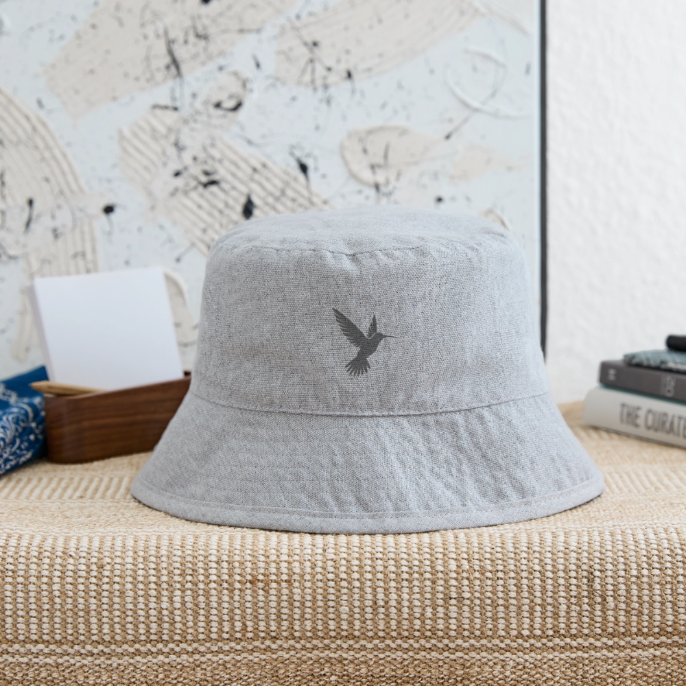 Stanley/Stella recycelter Bucket Hat - Grau meliert
