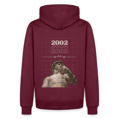 2002 Sculpture Hoodie - Burgunderrot