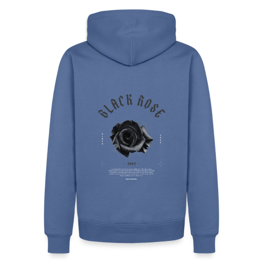 2002 Black Rose Hoodie - Taubenblau