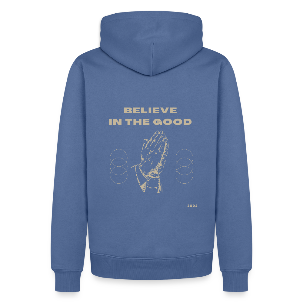 2002 Believe in the Good Premium Hoodie - Taubenblau