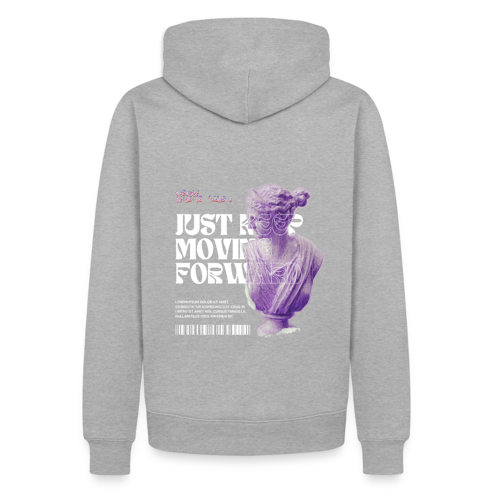 2002 Womens Sculpture Hoodie - Grau meliert