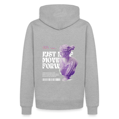 2002 Womens Sculpture Hoodie - Grau meliert