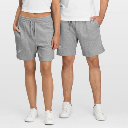 Stanley/Stella Unisex Bio Joggingshorts Trainer - Grau meliert