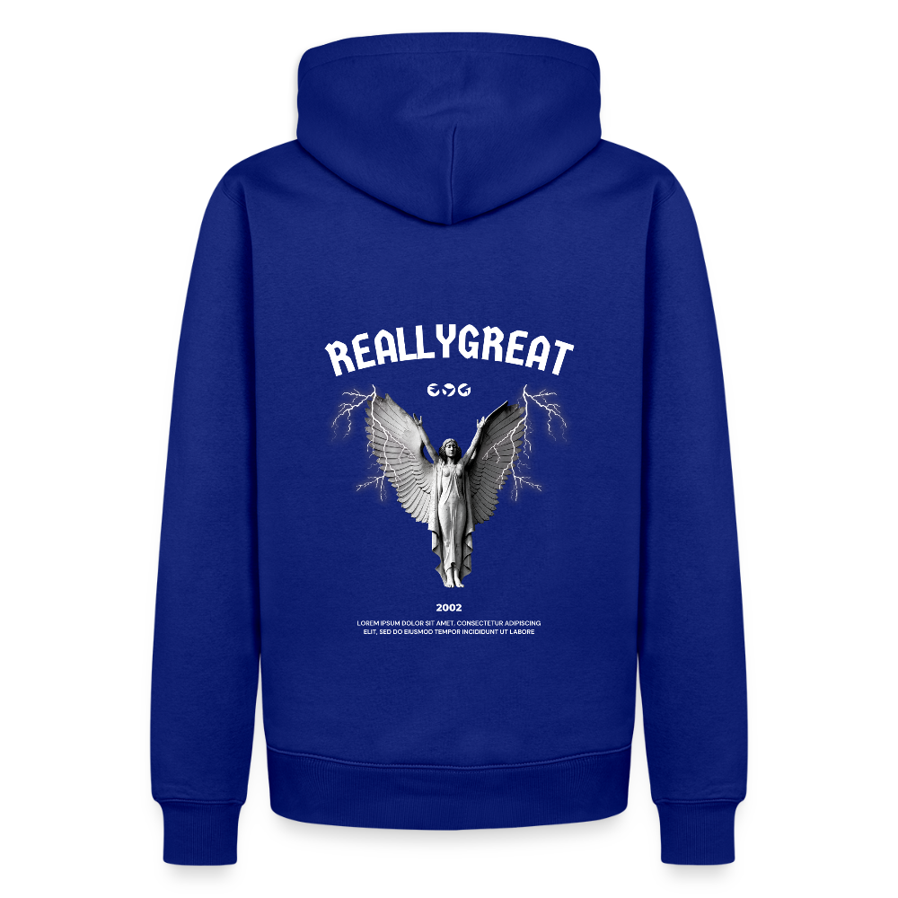 2002 Really Great Premium Hoodie - Royalblau
