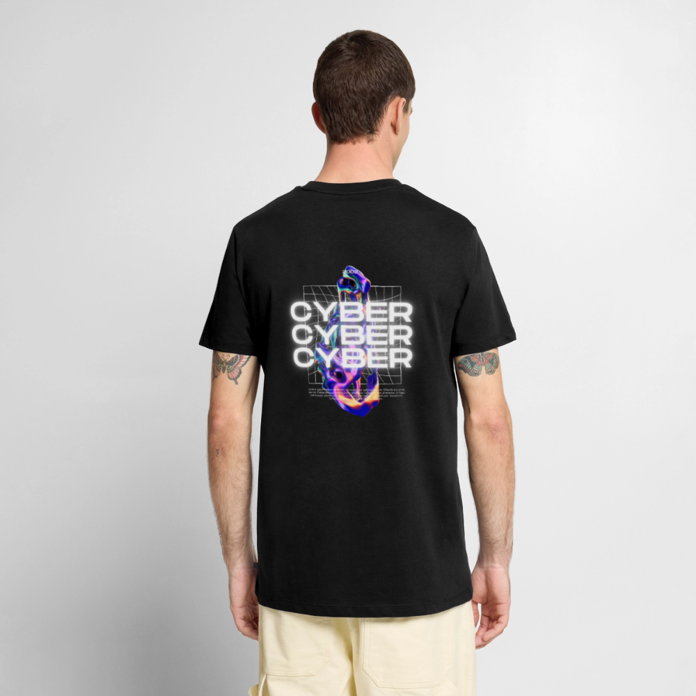 2002 Cyber Premium T-Shirt - Schwarz