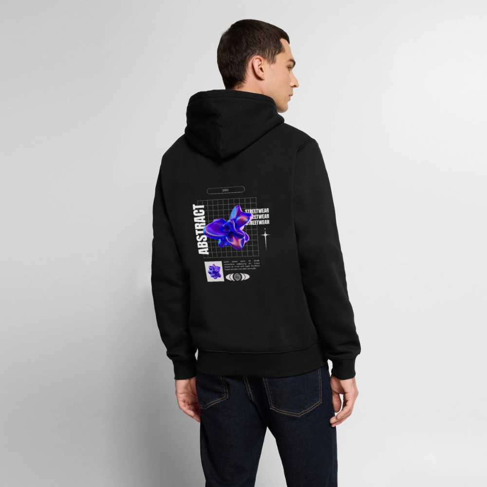 2002 Abstract Premium Hoodie - Schwarz