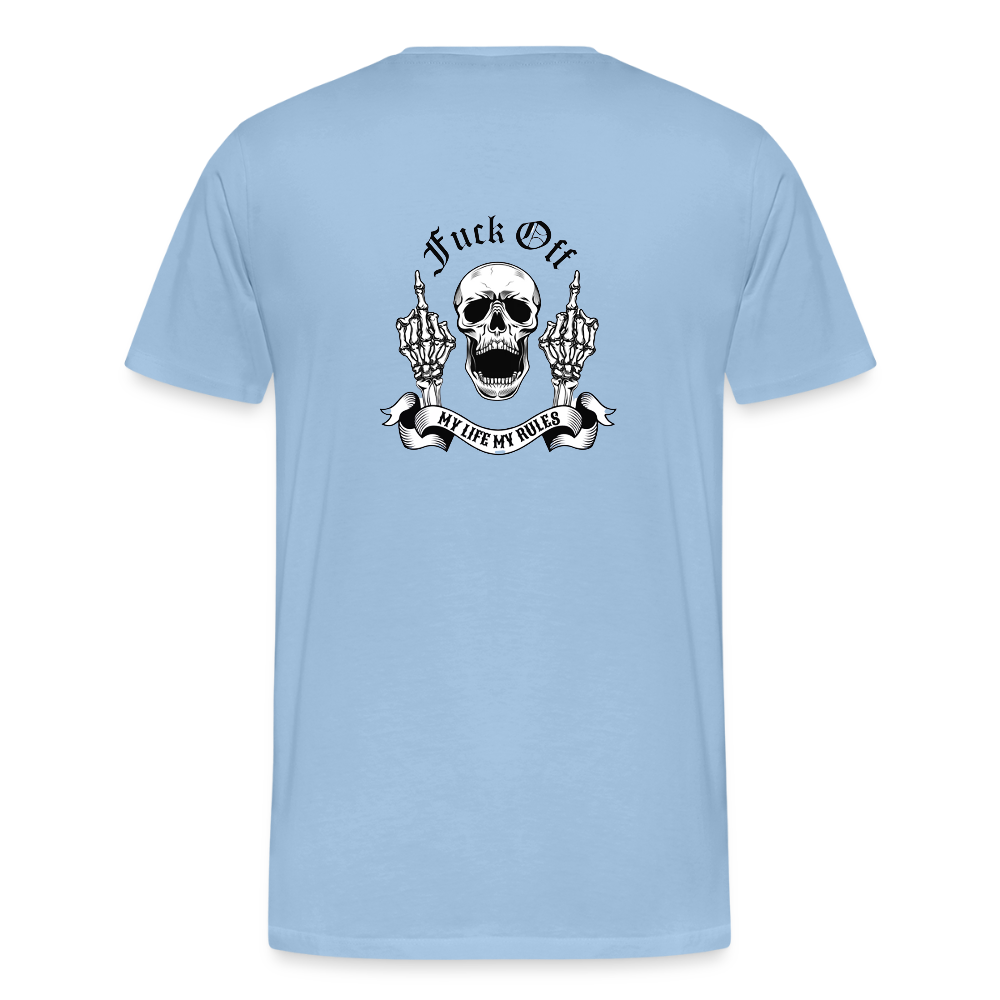 Männer Premium T-Shirt - Sky