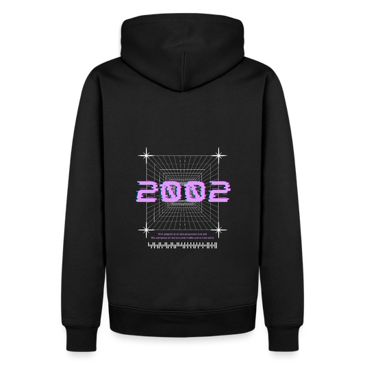 2002 Retro Hoodie - Schwarz