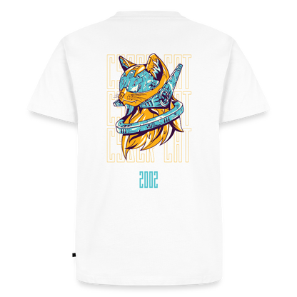 2002 Cyber Cat Premium T-Shirt - Weiß