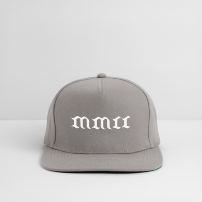 Snapback Cap MMII - Graphit/Graphit