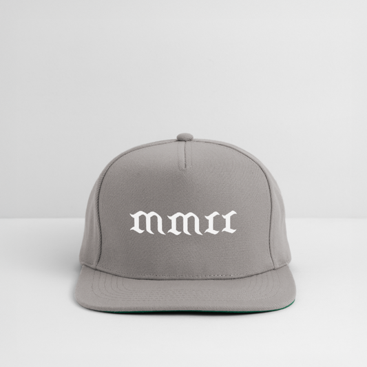 Snapback Cap MMII - Graphit/Graphit