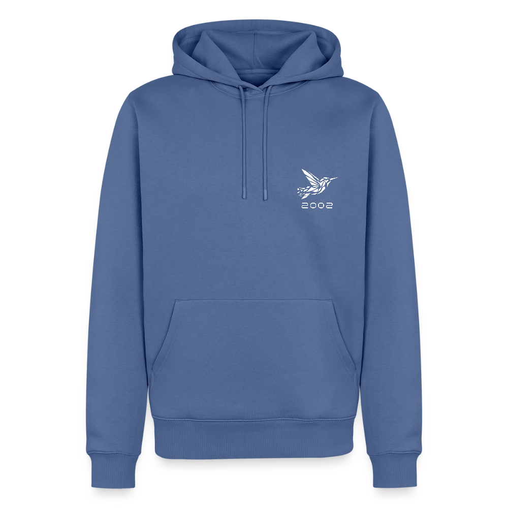 2002 Premium Hoodie - Taubenblau