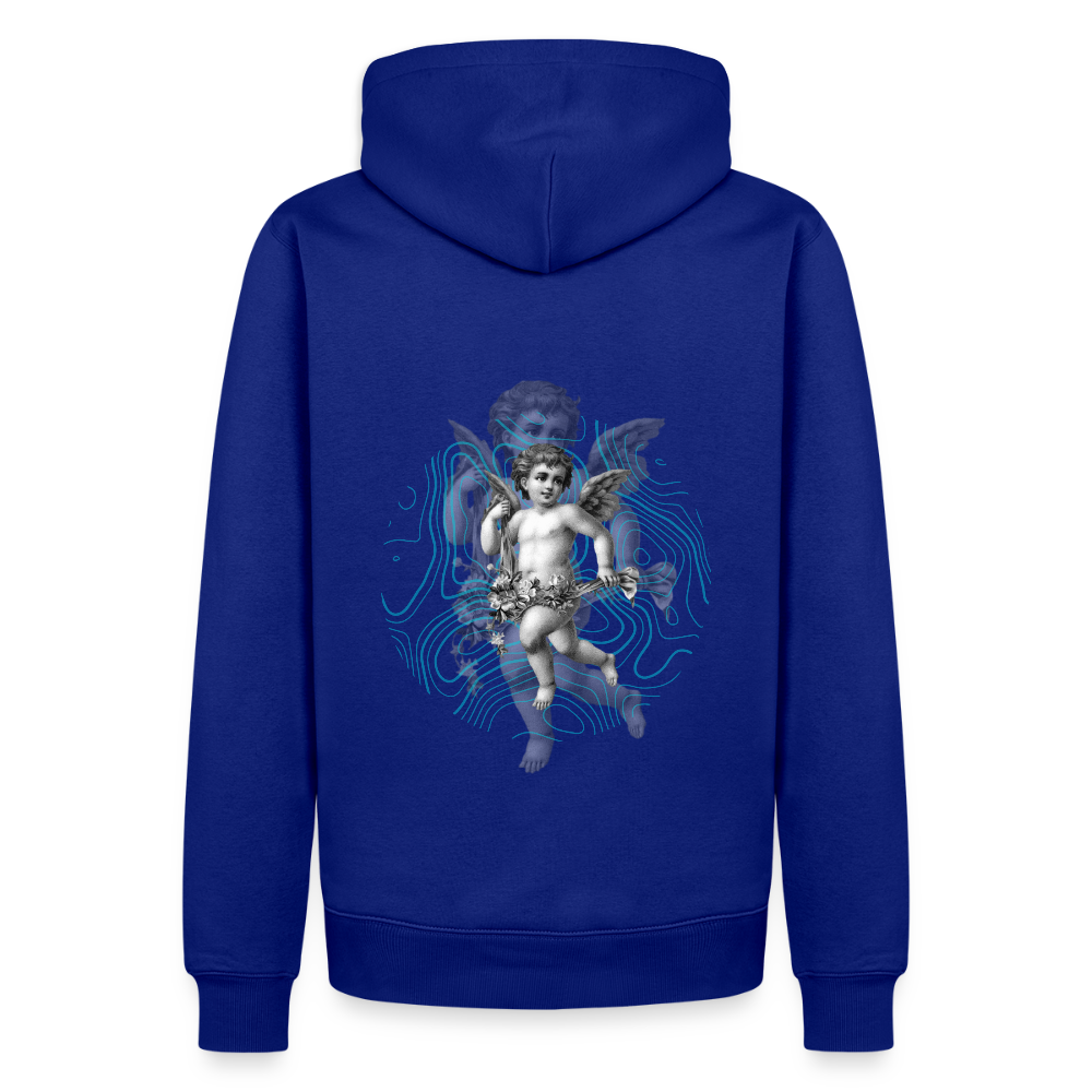2002 Gothic Angel Hoodie - Royalblau