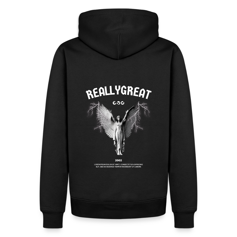 2002 Really Great Premium Hoodie - Schwarz