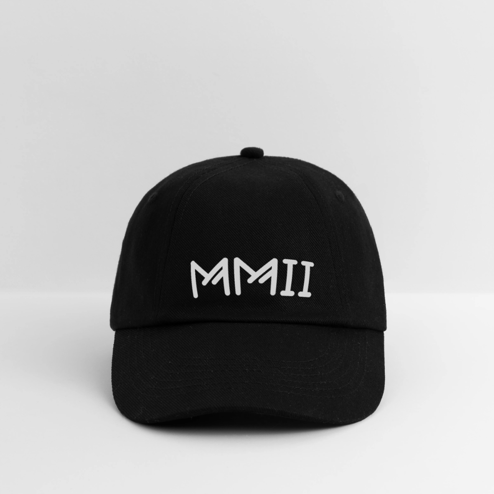 Baseballkappe MMII - Schwarz/Schwarz