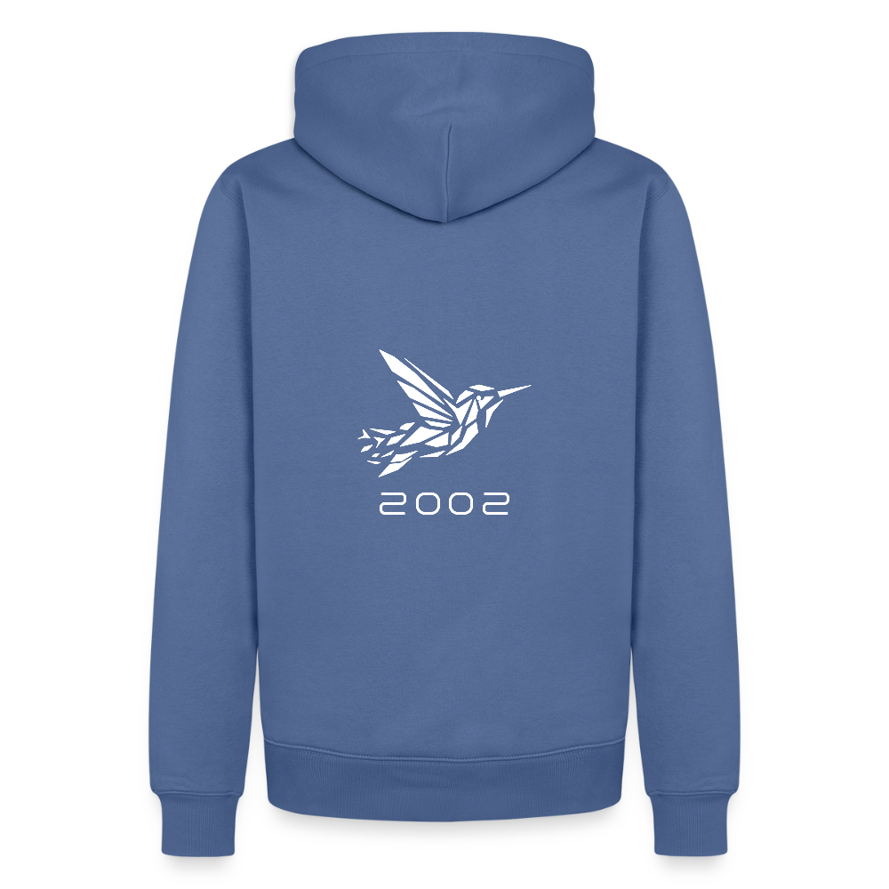 2002 Premium Hoodie - Taubenblau
