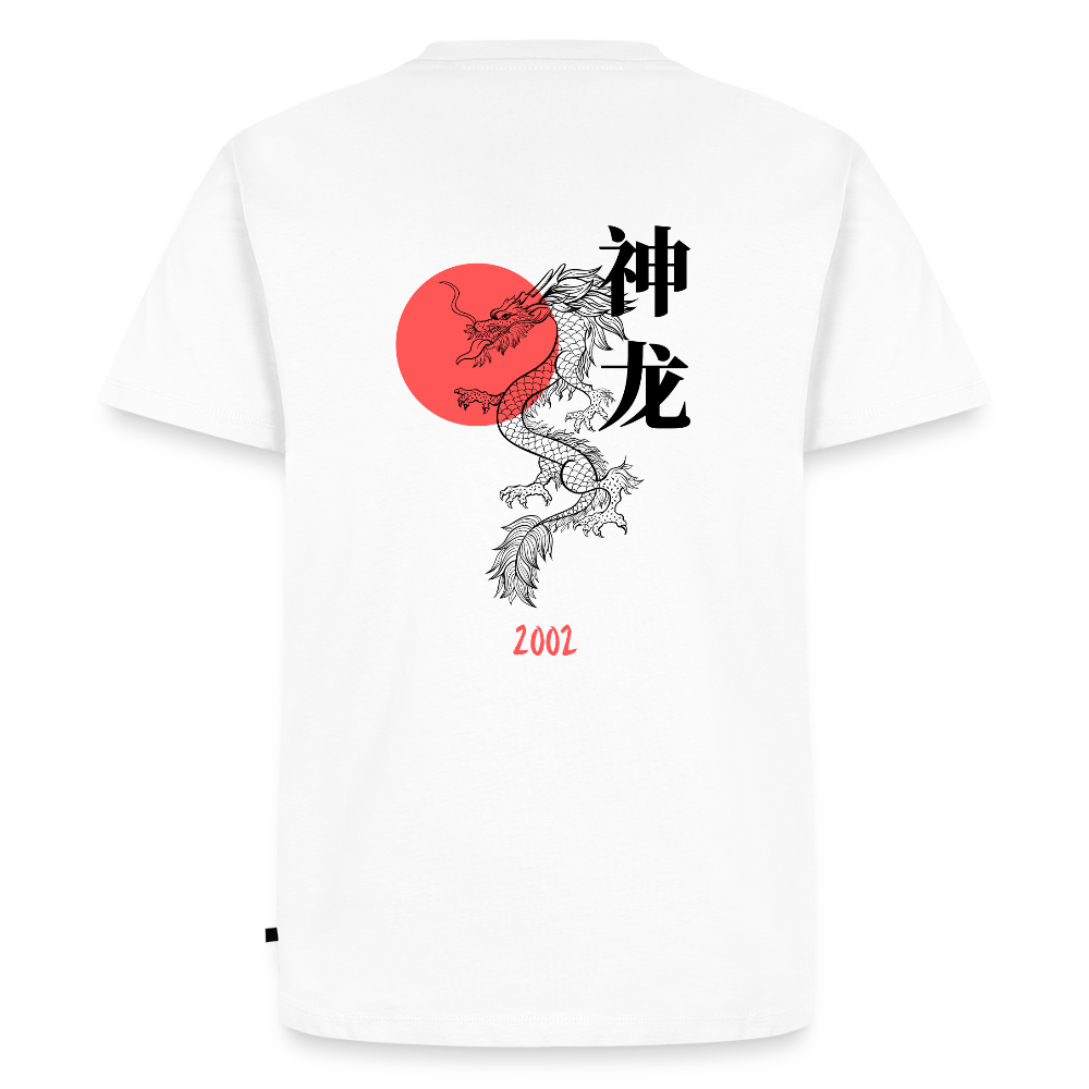 2002 Japanese Dragon Premium T-Shirt - Weiß