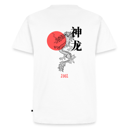 2002 Japanese Dragon Premium T-Shirt - Weiß