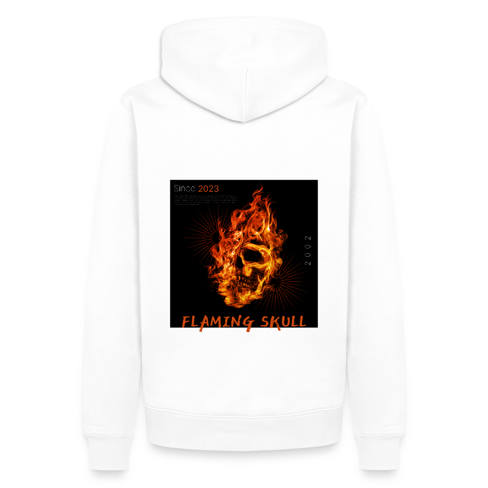 2002 Flaming Skull - Weiß