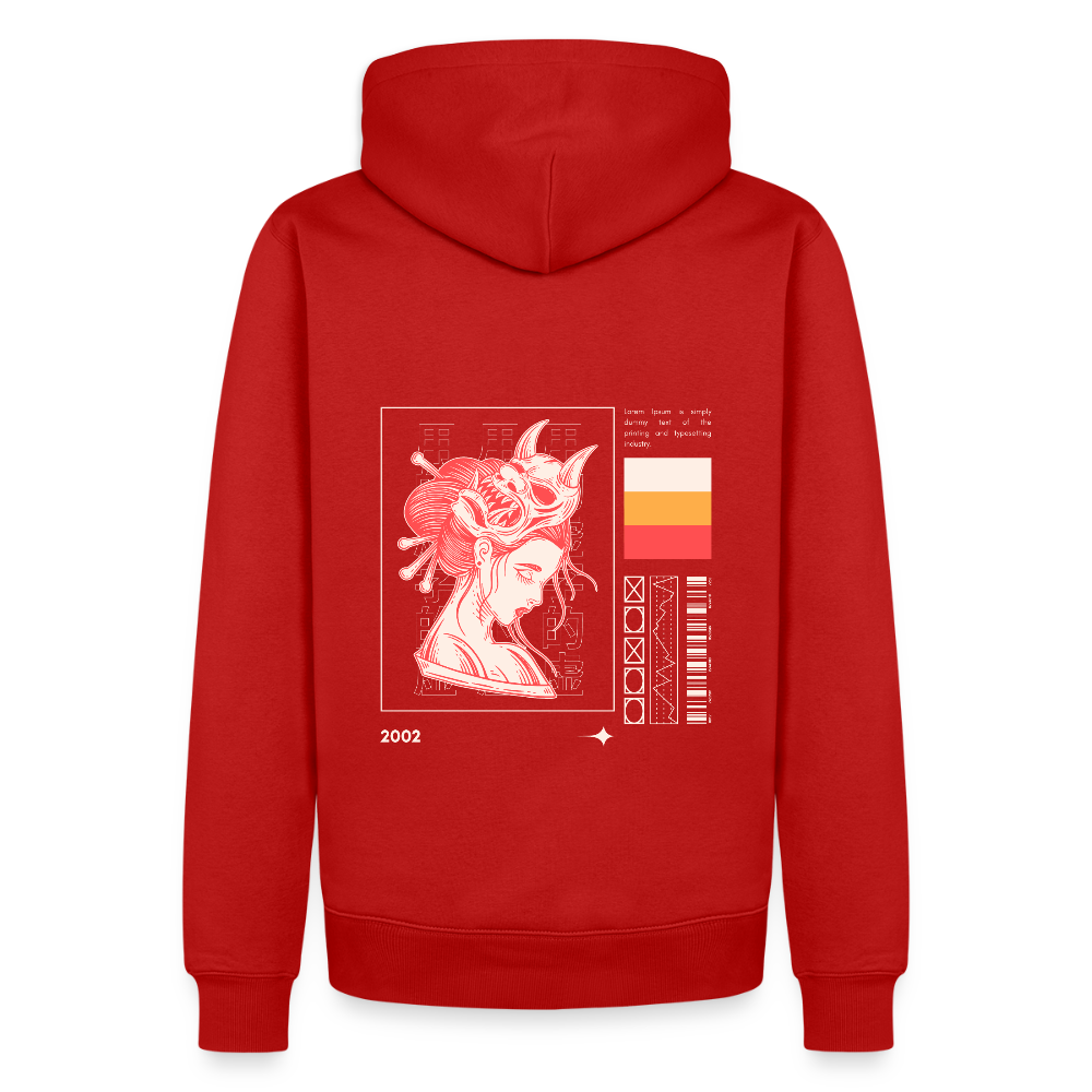 2002 Japanese Women Hoodie - Rot