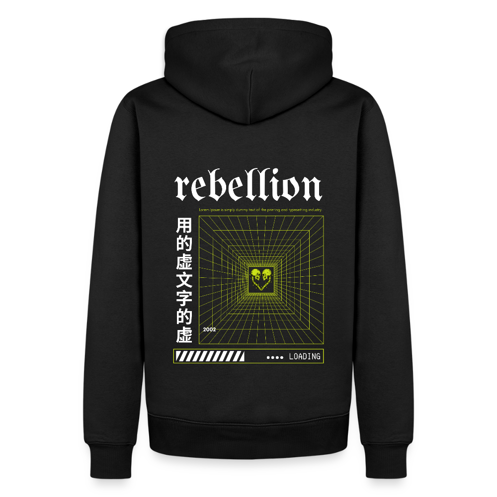 2002 Rebellion Hoodie - Schwarz